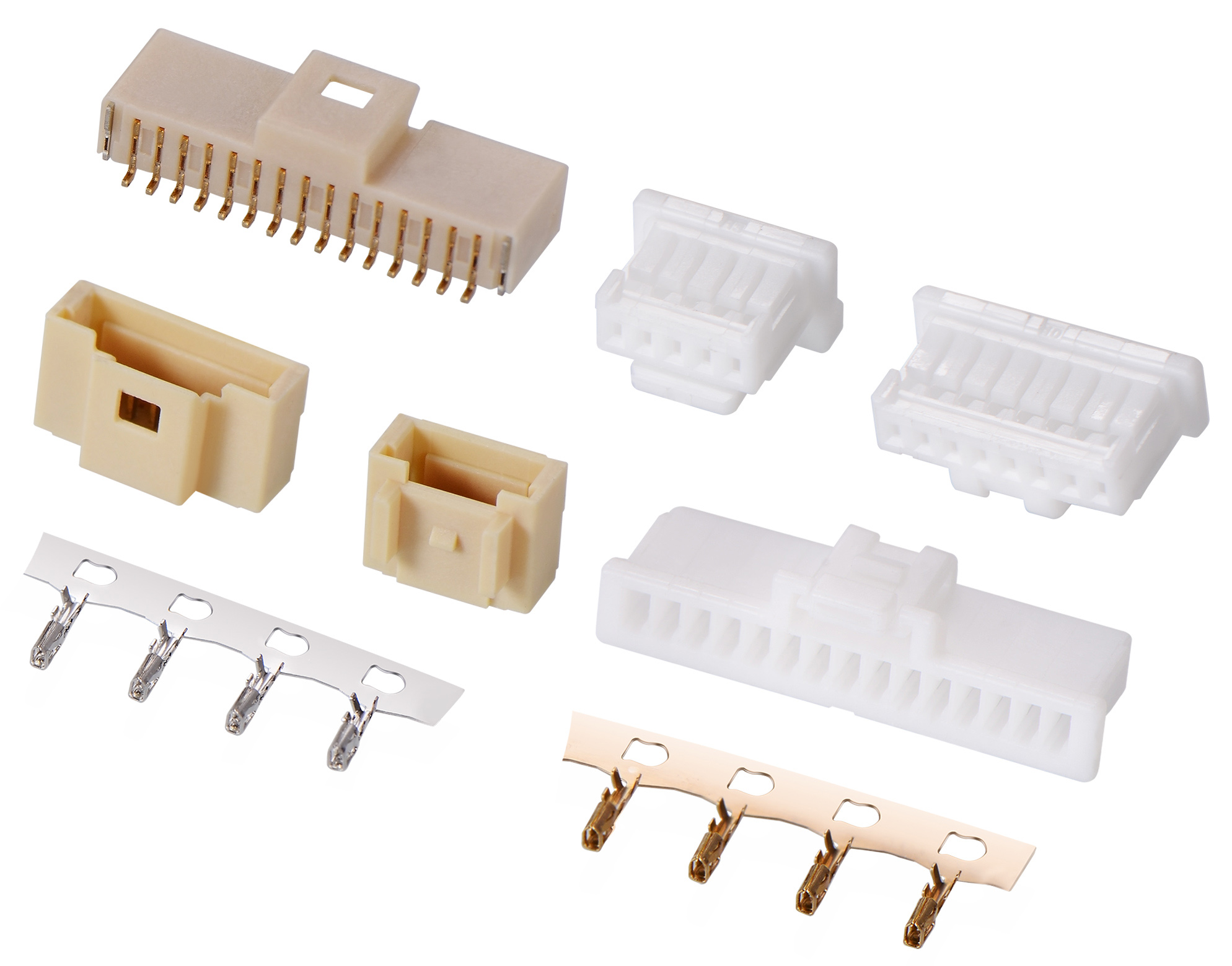 HRS-1004 Series 1.00mm Pitch (.039") 線對(duì)板連接器